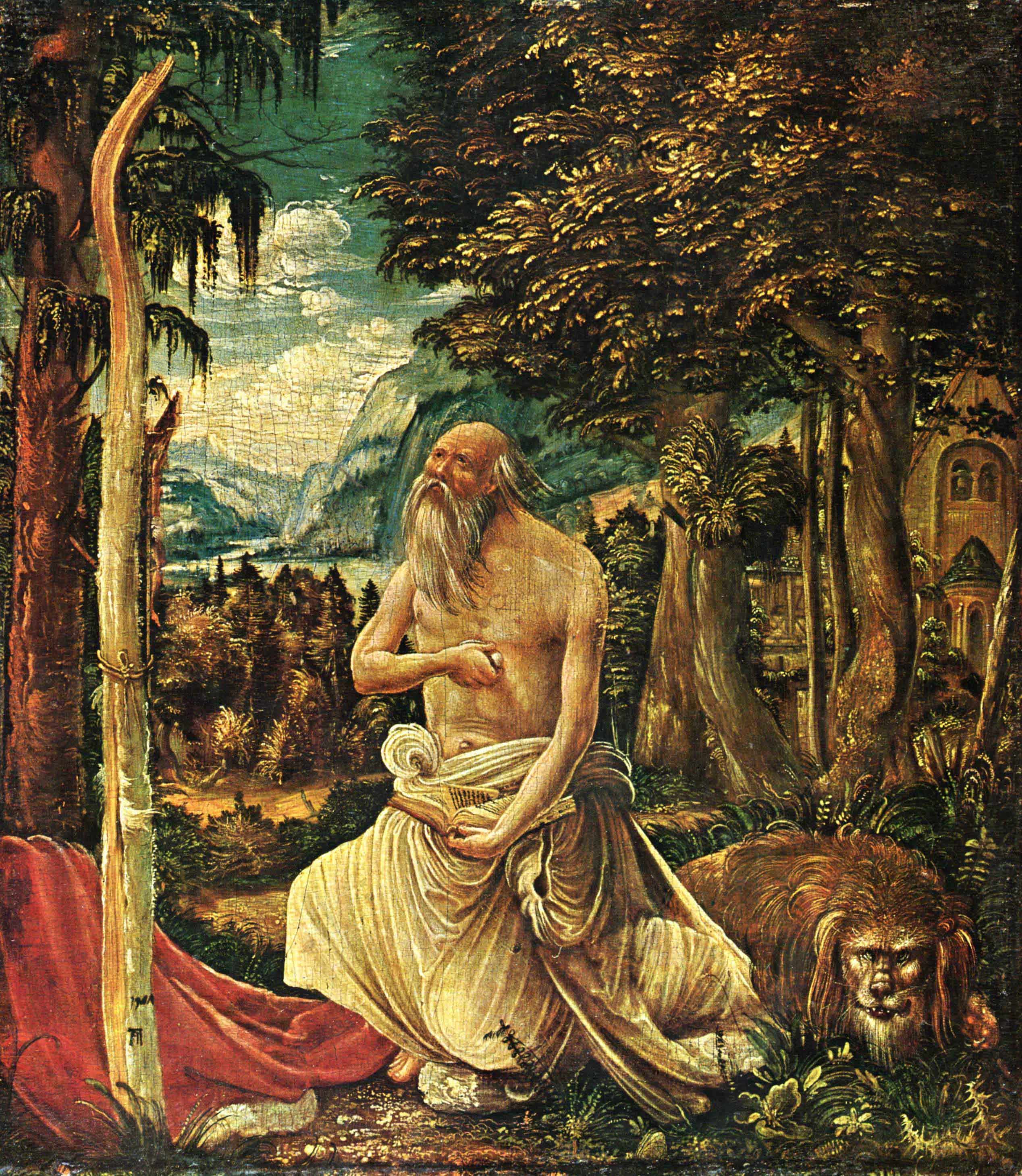 Albrecht Altdorfer Bussender Hl Hieronymus